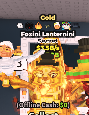 GOLD Foxini Lanternini
